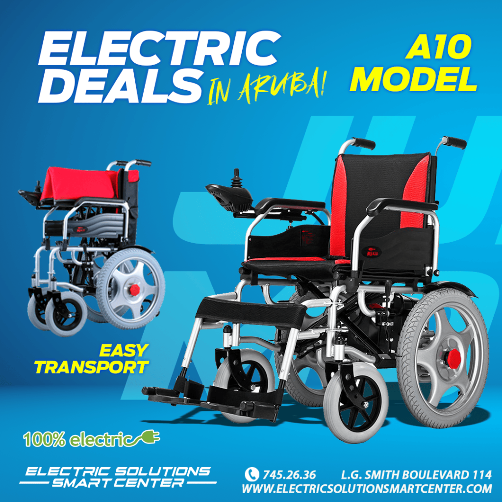 Electric wheelchair Model A10 in Aruba